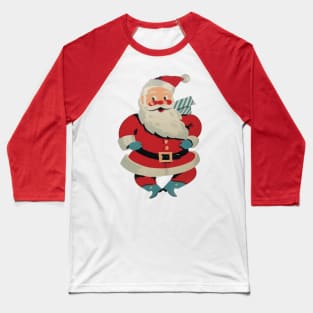 Santa Wears Cowboy Boots Baseball T-Shirt